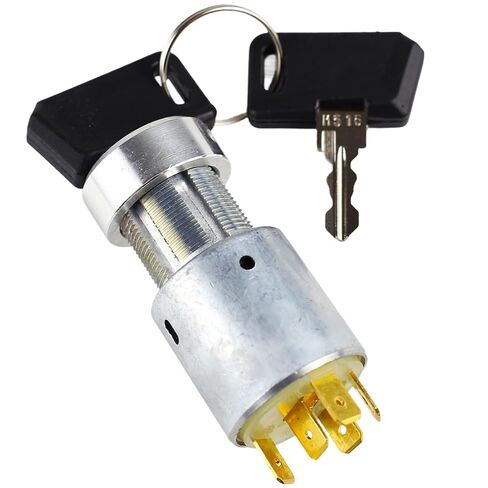 Engine Ignition Switch with Key Compatible with Kohler Diesel Compatible with Lombardini, Replace ED0050412740-S in Saudi Arabia