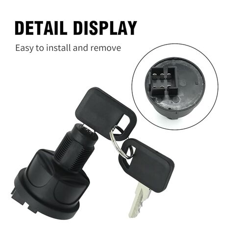 مفتاح إشعال دوار مع مفاتيح AUC15805 بديل لجون ديري 1550 1570 1580 Walk-Behind W36M W36R W48M Quik-Trak ZTrak Mower 636M 648M، استبدل TCA24615 TCA26088 UC10104 in Kuwait