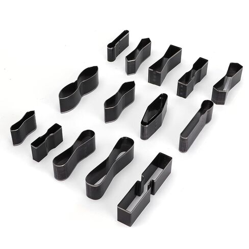 Leather Hole Punch Die Cutter - Multi-Shape Metal Hollow Punch Tool - Leather Cutting Dies for Belts, Watch Bands, Straps, Dog Collars in Kuwait