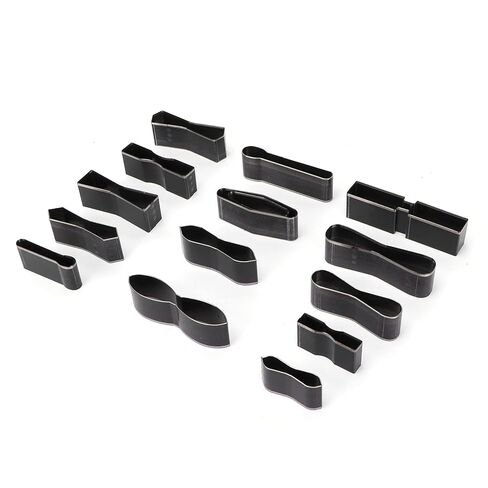 Leather Hole Punch Die Cutter - Multi-Shape Metal Hollow Punch Tool - Leather Cutting Dies for Belts, Watch Bands, Straps, Dog Collars in Kuwait