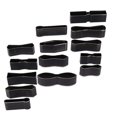 Leather Hole Punch Die Cutter - Multi-Shape Metal Hollow Punch Tool - Leather Cutting Dies for Belts, Watch Bands, Straps, Dog Collars in Kuwait