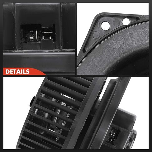 A-Premium Rear HVAC Heater Blower Motor Compatible with Nissan Pathfinder 2013-2020, Pathfinder 2022-2024 & INFINITI QX60 2014-2020, JX35 2013, 2 Pins, with Fan Cage, Replace# 273753KA0A in Kuwait