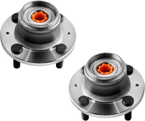 PM Auto Pair of 2 Rear Wheel Hub Bearing Assembly Compatible with 2013-2015 Chevrolet Spark in Kuwait
