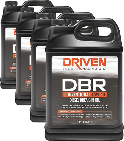 Driven Racing Oil DBR Diesel Break In Motor Oil 15w-40 (1 Gallon) in Saudi Arabia