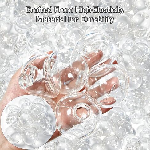 20pcs DIY Squishy Stress Ball Making Kit – Blank Skins with Air Pump & Expander Tool, Make Your Own Transparent Fidget Pressure Balls for Adults in Saudi Arabia