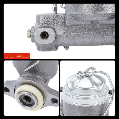 A-Premium Brake Master Cylinder Compatible with Buick, GMC, Jeep, Oldsmobile and Pontiac Vehicles - For Suburban, Cutlass, Bonneville, Grand Prix, LeMans, Gran Sport, K15/K1500 Pickup and more model in Kuwait