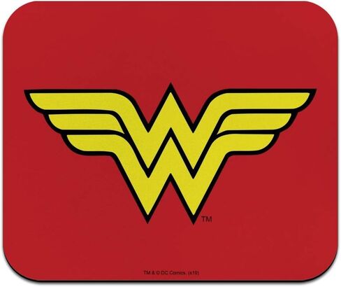 Wonder Woman Classic Logo Low Profile Thin Mouse Pad Mousepad in Kuwait