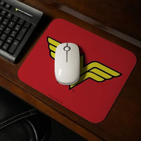 Wonder Woman Classic Logo Low Profile Thin Mouse Pad Mousepad in Kuwait