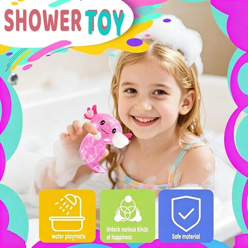 Axolotls Sensory Fidget Toy Sensory Squeeze Toy for Stress Relief, Soft Squeeze Decompression Dough for Adults Classroom Prizes & Party Favors (Pink) in Kuwait