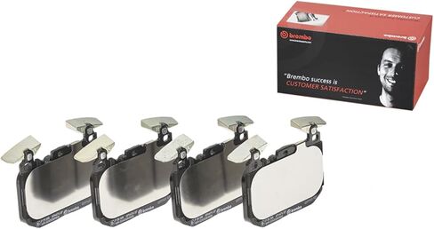 Brembo P06088 مجموعة وسائد فرامل قرصية أمامية مصنوعة من خليط معدني منخفض السبائك BMW OE # 34106878878 in Kuwait