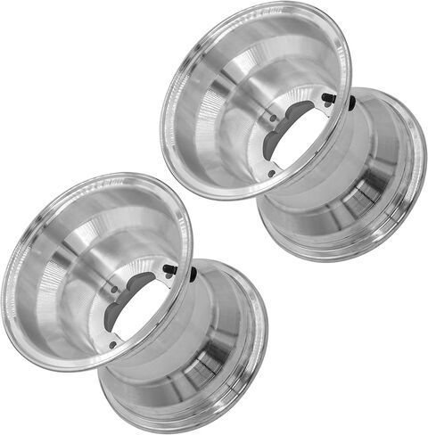 Caltric 2XK-25390-03-YY 2XK-25390-00-HM 2XK-25390-01-HM Rear Left & Right Wheel Rim Compatible with Yamaha Warrior 350 YFM350 1989-1990 1997-2004 / Banshee 350 YFZ350 SE 1998-2006 in Kuwait