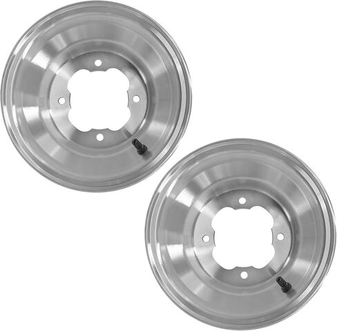 Caltric 2XK-25390-03-YY 2XK-25390-00-HM 2XK-25390-01-HM Rear Left & Right Wheel Rim Compatible with Yamaha Warrior 350 YFM350 1989-1990 1997-2004 / Banshee 350 YFZ350 SE 1998-2006 in Kuwait