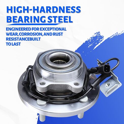 2 x 513273 Front Wheel Bearing Hub Assembly with 5 Lug ABS Compatible with VW Routan 2009-2014, Fit for Chrysler Town & Country 2008-2016, Fit for Ram C/V 2012-2015 in Kuwait
