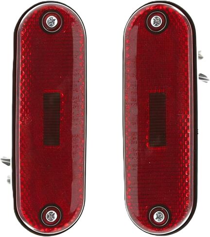 2PCS LED Rear Side Marker Light for 1996 1997 1998 1999 2000 Toyota RAV4 Red Lens Bumper Reflector Corner Turn Signal Lamp Replace OEM 8175042010 8176042010 in Saudi Arabia