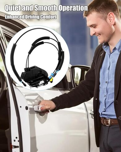 Door Lock Latch Actuator Fits for Nissan Versa 2020-2024 Front Left Driver Side Door Latch Assembly Replace 805015EE1A 80501-5EE1A in Saudi Arabia