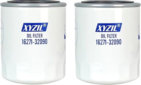 XYZIL Oil Filter HH160-32093 16271-32090 Compatible with Kubota B3000 B3030 B3200 B3350 F2400 ZD1611 KX41 KX71 LX3310 LX3520 R310 RTV1100 Compatible with Grasshopper 100805 928D 928D2 930D (2 Pack) in Kuwait