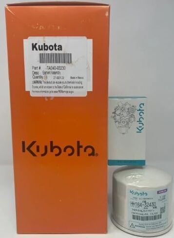 R&L Supply Genuine OEM Kubota Oil, Air, Fuel Filter Kit L3240, L4240, L4400, L4600 in Saudi Arabia
