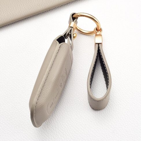 Leather Car Key Fob Cover for Toyota Prius, Camry,Corolla, CHR, RAV4, Land Cruiser,Highlander, Avalon, GT86, 2017-2026 2-4 Buttons with Car Key Case Cover Protector in Saudi Arabia