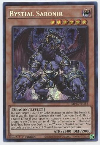 Bystial Saronir - MP23-EN158 - Prismatic Secret Rare - 1st Edition in Kuwait