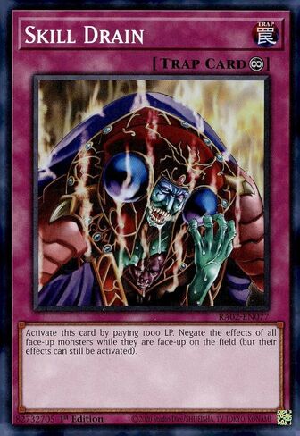 Skill Drain - RA02-EN077 - Super Rare - 1st Edition in Kuwait