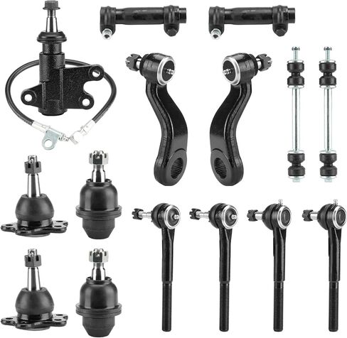 4WD Front End Suspension Kit for Cadillac Escalade 99-00, Chevy K2500 GMC Yukon 95-00, K1500 Suburban Tahoe 95-99 with Ball Joints Sway Bars Tie Rods Pitman Arm Idler Arm Bracket 15PCS K6292 K6477 in Kuwait