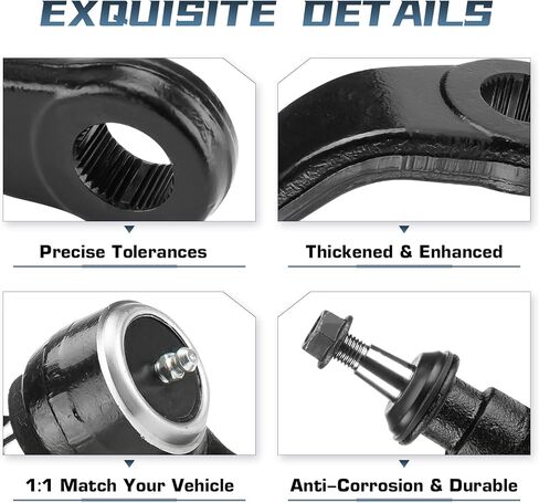 4WD Front End Suspension Kit for Cadillac Escalade 99-00, Chevy K2500 GMC Yukon 95-00, K1500 Suburban Tahoe 95-99 with Ball Joints Sway Bars Tie Rods Pitman Arm Idler Arm Bracket 15PCS K6292 K6477 in Kuwait