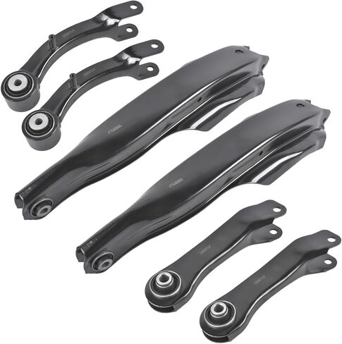 Set of 6 Suspension Control Arm Kit Compatible with 2014-2022 Jeep Cherokee, 2015-2017 Chrysler 200 OE# CMS251174 CMS251175 5090120AA 5090041AB – Rear Upper & Lower Lateral Control Arms in Saudi Arabia