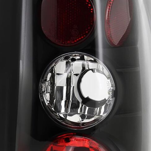 SPEC-D TUNING Led Crystal Headlights & Black Tail Brake Lamps for 1997-2004 Dodge Dakota Left + Right Pair in Kuwait