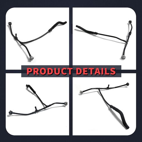 8R0121081AN Coolant Reservoir Hose to Radiator Overflow Tank Hose Compatible with Audi Q5 2013-2017 8R0-121-081-AN in Saudi Arabia