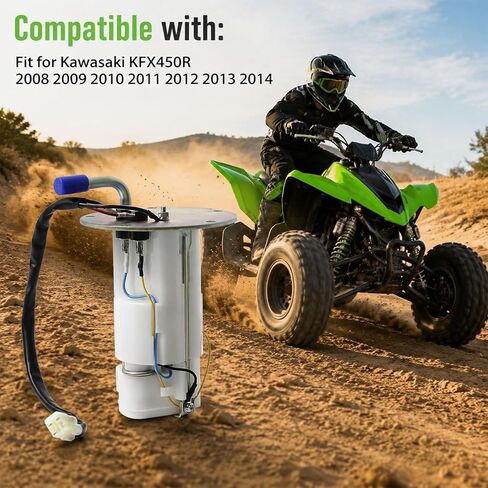 Fuel Pump Compatible with Kawasaki KFX 450R 2008-2014, Replace 49040-0020 49040-0831 490400020 490400831 in Saudi Arabia