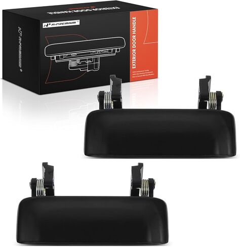 A-Premium Outside Exterior Door Handles Compatible with Ford Explorer 1998-2001, Explorer Sport 2001-2003, Explorer Sport Trac & Mercury Mountaineer, Smooth Black, 2-PC Set, Front or Rear Side in Kuwait