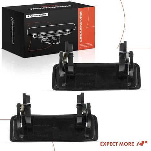 A-Premium Outside Exterior Door Handles Compatible with Ford Explorer 1998-2001, Explorer Sport 2001-2003, Explorer Sport Trac & Mercury Mountaineer, Smooth Black, 2-PC Set, Front or Rear Side in Kuwait