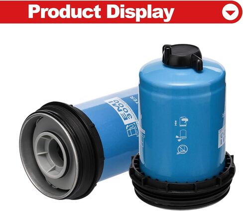 11-9967 & 11-9969 Fuel Filter Kit Spin-On Fuel Filter Compatible with Thermo King Precedent S Series S-600 S-610DE S-610M S-700 S-750i Replaces 119967 119969 in Kuwait