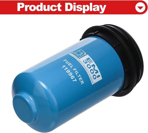 11-9967 & 11-9969 Fuel Filter Kit Spin-On Fuel Filter Compatible with Thermo King Precedent S Series S-600 S-610DE S-610M S-700 S-750i Replaces 119967 119969 in Kuwait