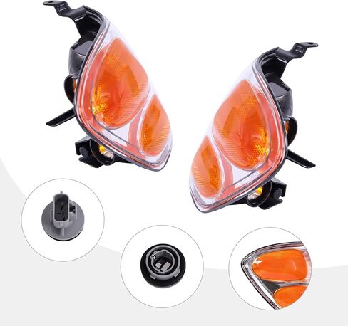 Turn Signal Light For 2004 Toyota Tundra Plastic Lens, Left Driver and Right Passenger Side Front Turn Signal Light, OEM 81520-0C020 81510-0C020 in Kuwait