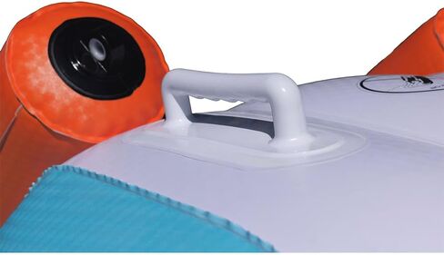 O’Brien Pontoon Boat Slide, Inflatable Water Slide for Pontoon Boats, Heavy-Duty Reinforced PVC, 105 Inch, Anchor Straps & Built-in Steps, Lake Water Fun Accessory in Saudi Arabia