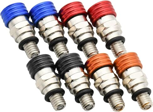 M5x0.8 Fork Valve For Kawasaki FOR Honda CR 80 85 125 CR250 CR500 CRF150R CRF250R CRF250X distintivo(M5 Red) in Kuwait