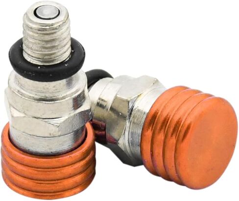 M5x0.8 Fork Valve For Kawasaki FOR Honda CR 80 85 125 CR250 CR500 CRF150R CRF250R CRF250X distintivo(M5 Red) in Kuwait