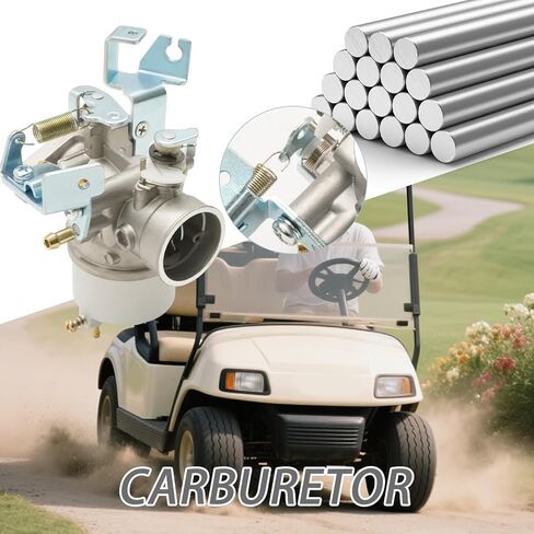 Hoypeyfiy J38-14101-00 Carburetor Carb Kit with Fuel Pump and Filter, Replacement for Yamaha G2 G5 G8 G9 G11 G14 4-Cycle Engine 1985-1996, J38-14101-02 in Kuwait