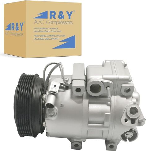 ضاغط تكييف الهواء للسيارات وقابض تكييف الهواء من RYC FG348 in Kuwait