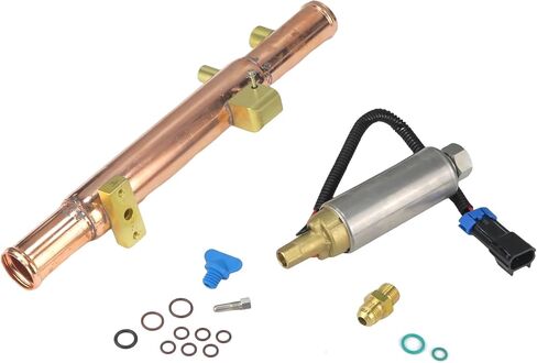 The ROP Shop Fuel Pump & Cooler Kit for Mercury MerCruiser 8M0125846, 861156A02, 861267A1 in Kuwait