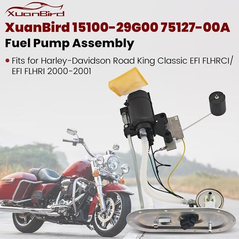 75127-00A Fuel Pump Assembly Fits for Harley-Davidson Road King Classic EFI FLHRCI/EFI FLHRI 2000-2001, 7512700A, 75076-00, 61744-00A in Saudi Arabia