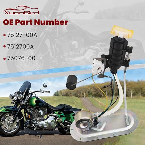 75127-00A Fuel Pump Assembly Fits for Harley-Davidson Road King Classic EFI FLHRCI/EFI FLHRI 2000-2001, 7512700A, 75076-00, 61744-00A in Saudi Arabia