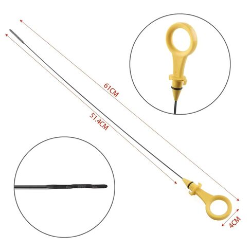 Automotive Oil Level Gauge Compatible with A3 for 8P for Cbfa for Ccta for Engines 2008 2009 2010 2011 2012 2013 Car Engine Oil Dipstick OEM: 06J115611F in Kuwait