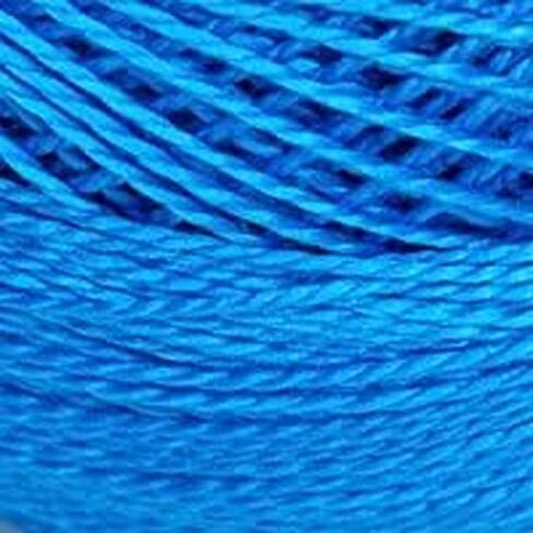 DMC 116 8-995 Pearl Cotton Thread Balls, Dark Electric Blue, Size 8 in Kuwait