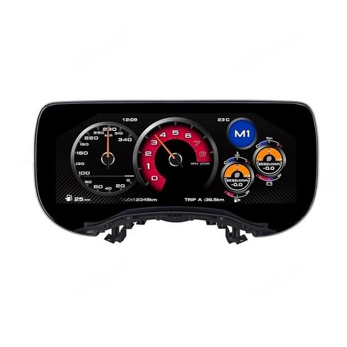Upgrade Compatible with Nissan Patrol 350 370Z 2002-2008 Digital Cluster Dashboard Auto Speedometer Car System Accessories in Saudi Arabia