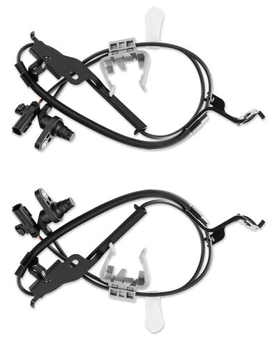 2 Pcs Front Wheel Left and Right ABS Speed Sensors Fit for Toyota Highlander Lexus Rx350 Rx450H 2010-2019 Replaces ALS2540 ALS2539 895420E020 895420E080 in Kuwait