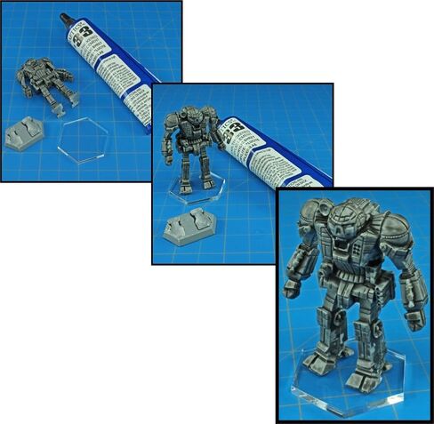LITKO 25mm Square Clear Acrylic Miniature Bases | 3mm Thick | Set of 25 | Compatible with Warhammer: The Old World, Kings of War & Rank-and-Flank Games in Kuwait