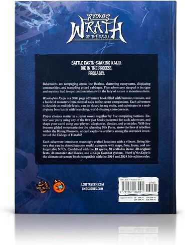 Loot Tavern | Ryoko's Wrath of the Kaiju | DND 5E-Compatible Adventure Supplement | Monster Hunts, Kaiju Boss Battles & Epic Encounters for Tabletop RPGs in Saudi Arabia