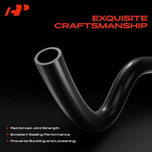 A-Premium Upper or Passenger Side Radiator Coolant Hose Compatible with BMW 535i, 535i xDrive, 535i GT, 535i GT xDrive, 740i, 740Li, 740Li xDrive, 640i, 640i Gran Coupe, 640i xDrive Gran Coupe in Kuwait